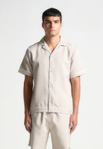 pinstripe-revere-shirt-beige