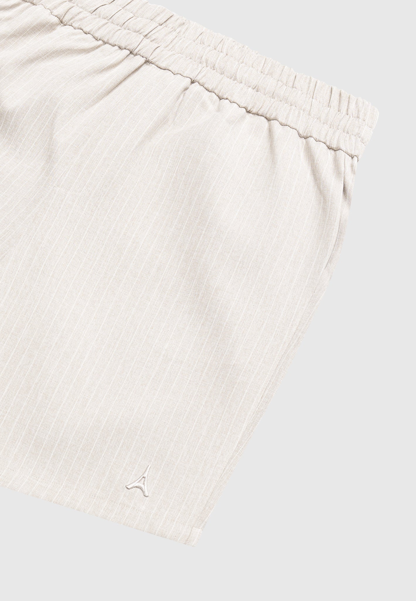 pinstripe-shorts-beige