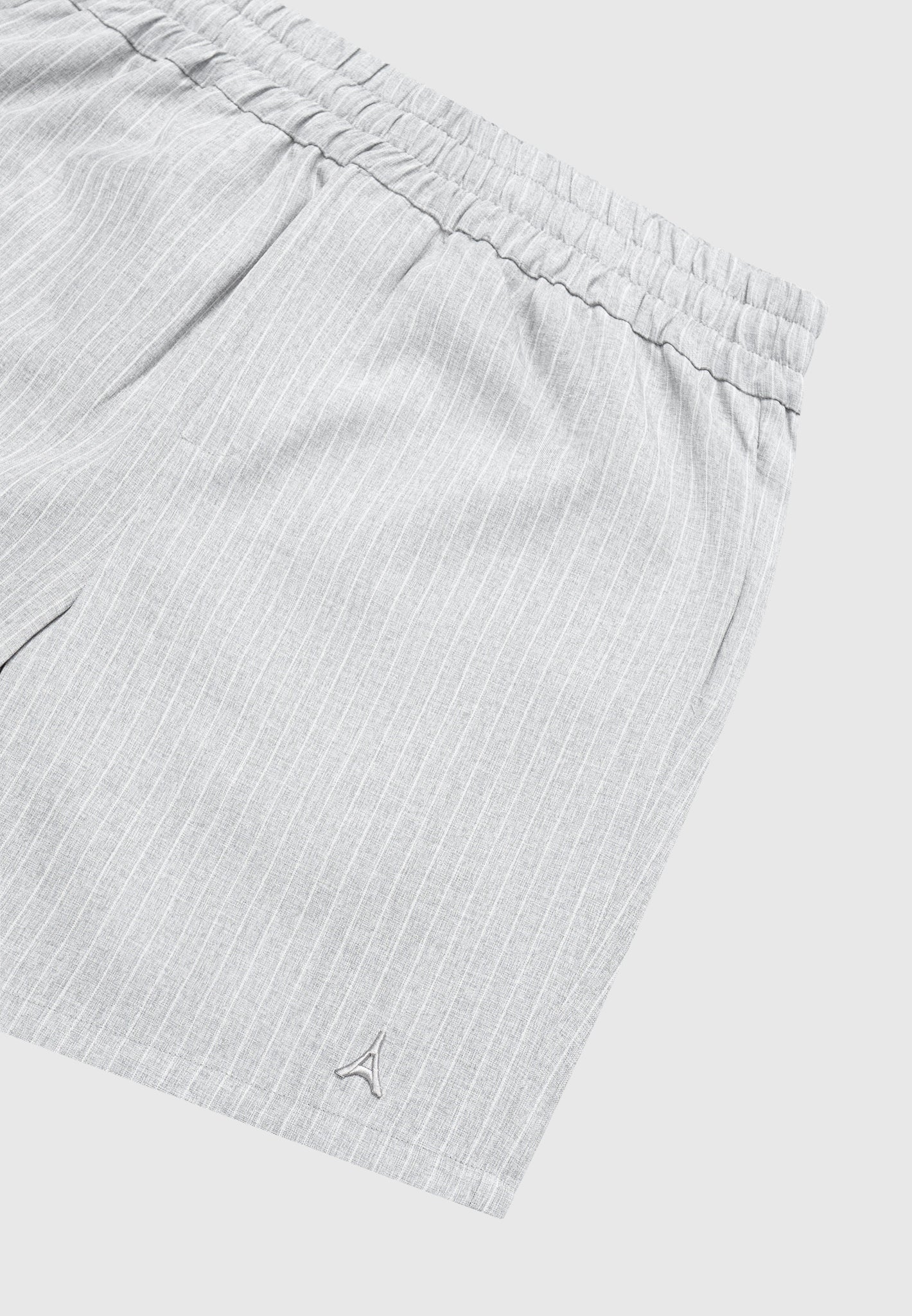 pinstripe-shorts-grey