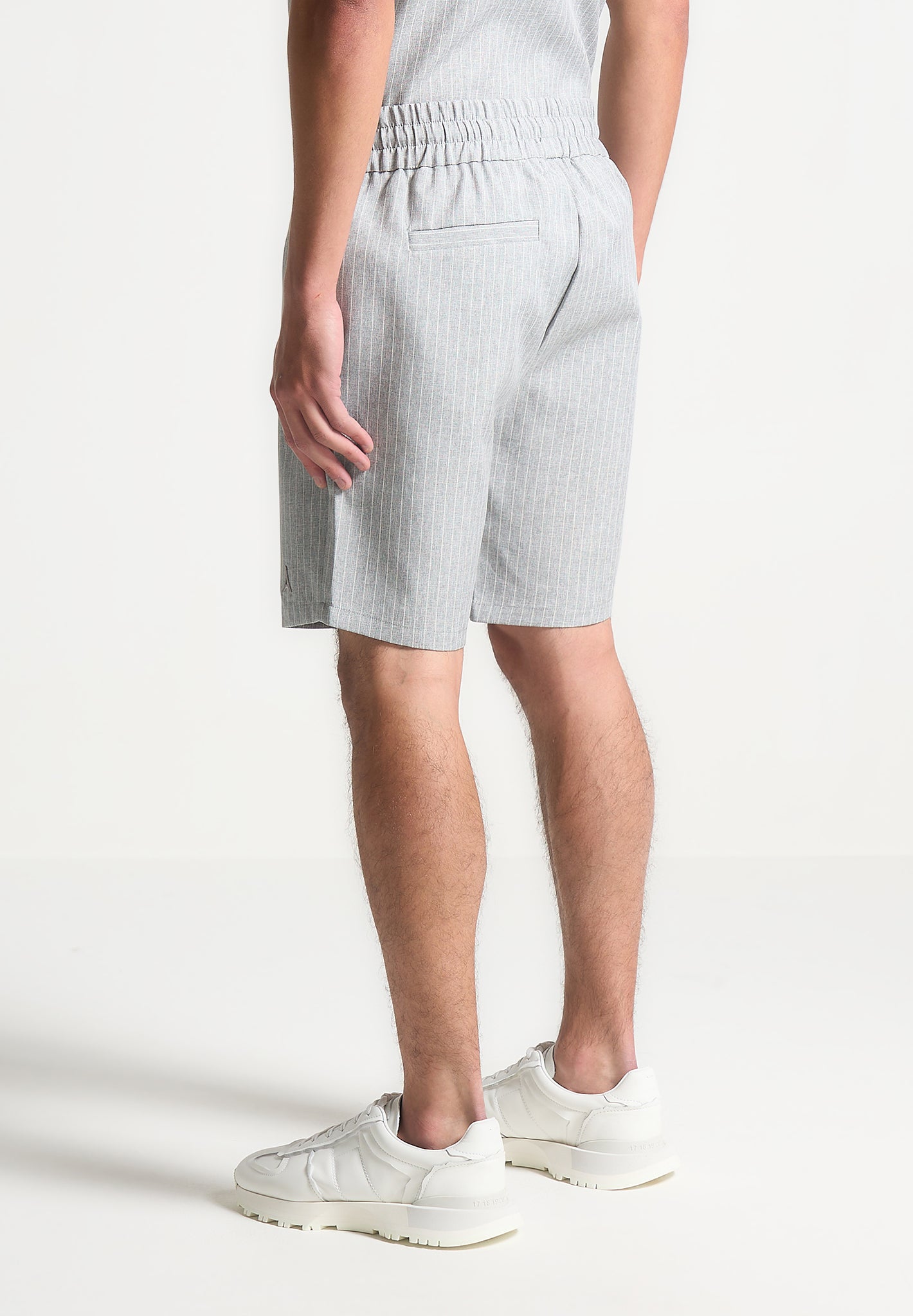 pinstripe-shorts-grey