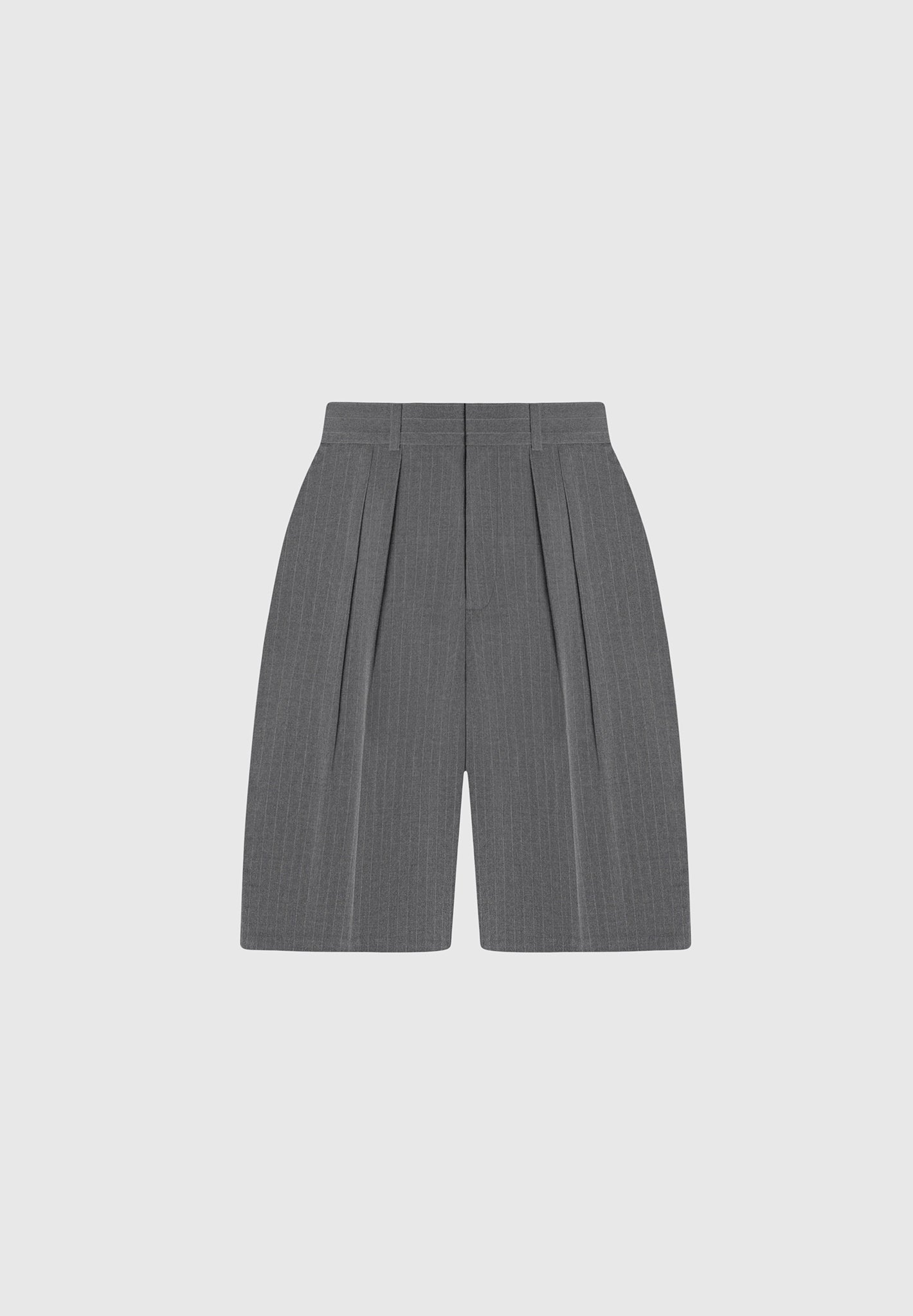 pinstripe-tailored-city-shorts-grey