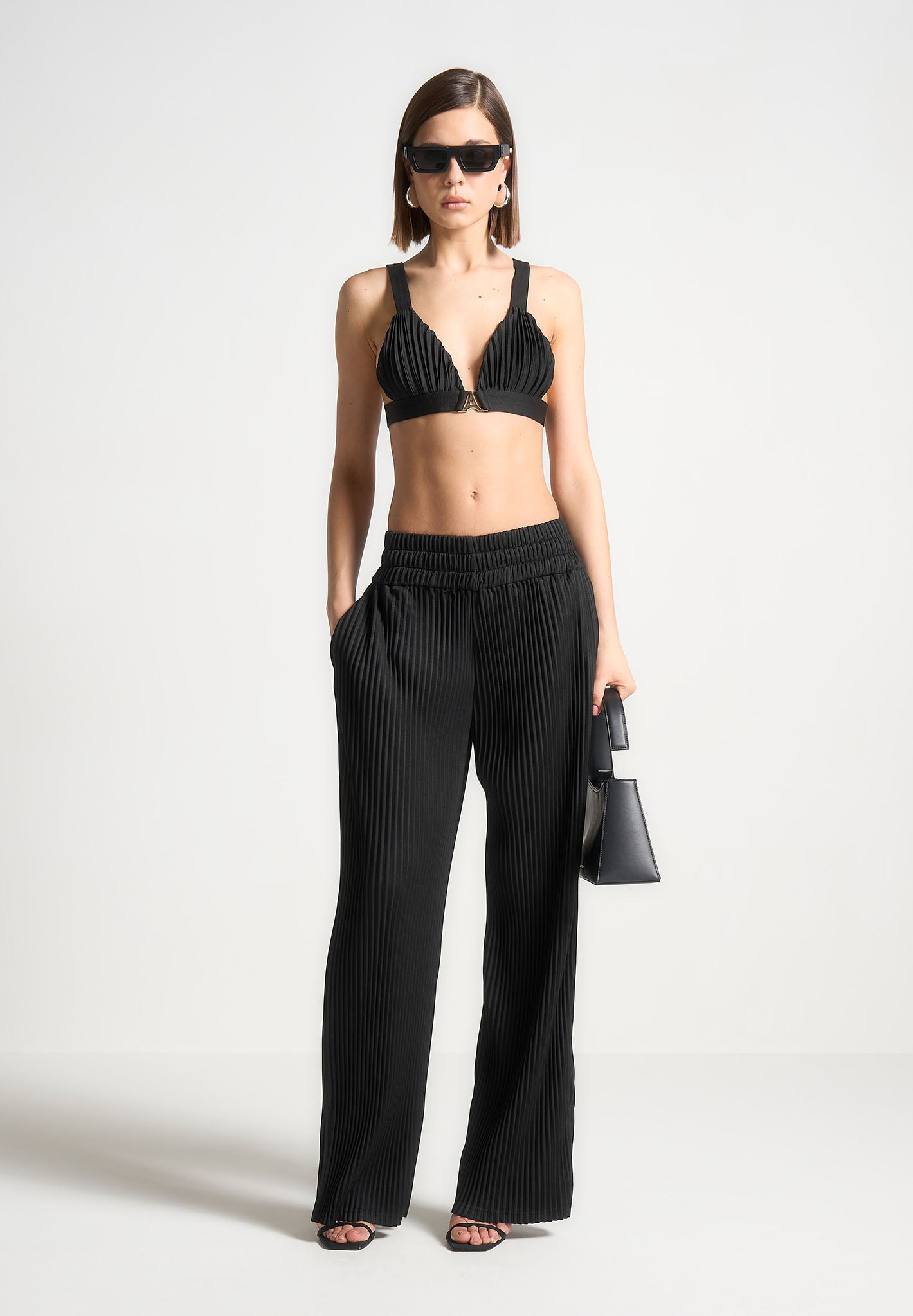 pleated-eiffel-bralette-black