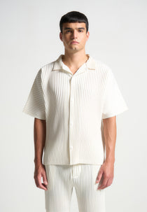 Pascal - Pleated Shirt - Off White