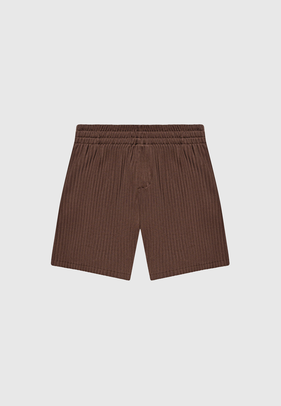 pleated-shorts-brown