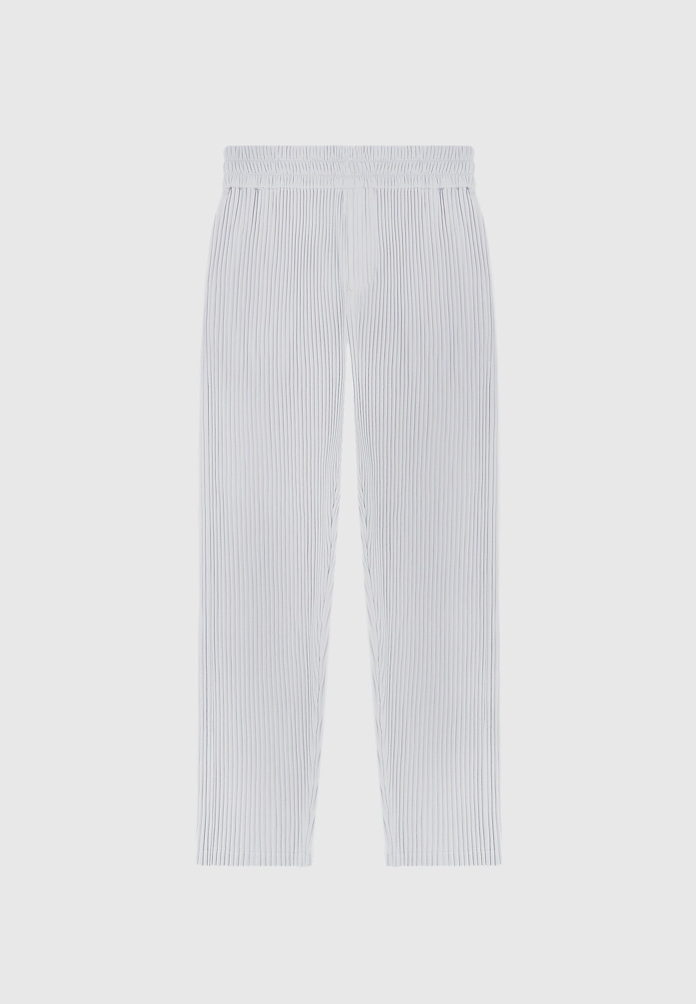 Pleated Trousers - Iced Grey