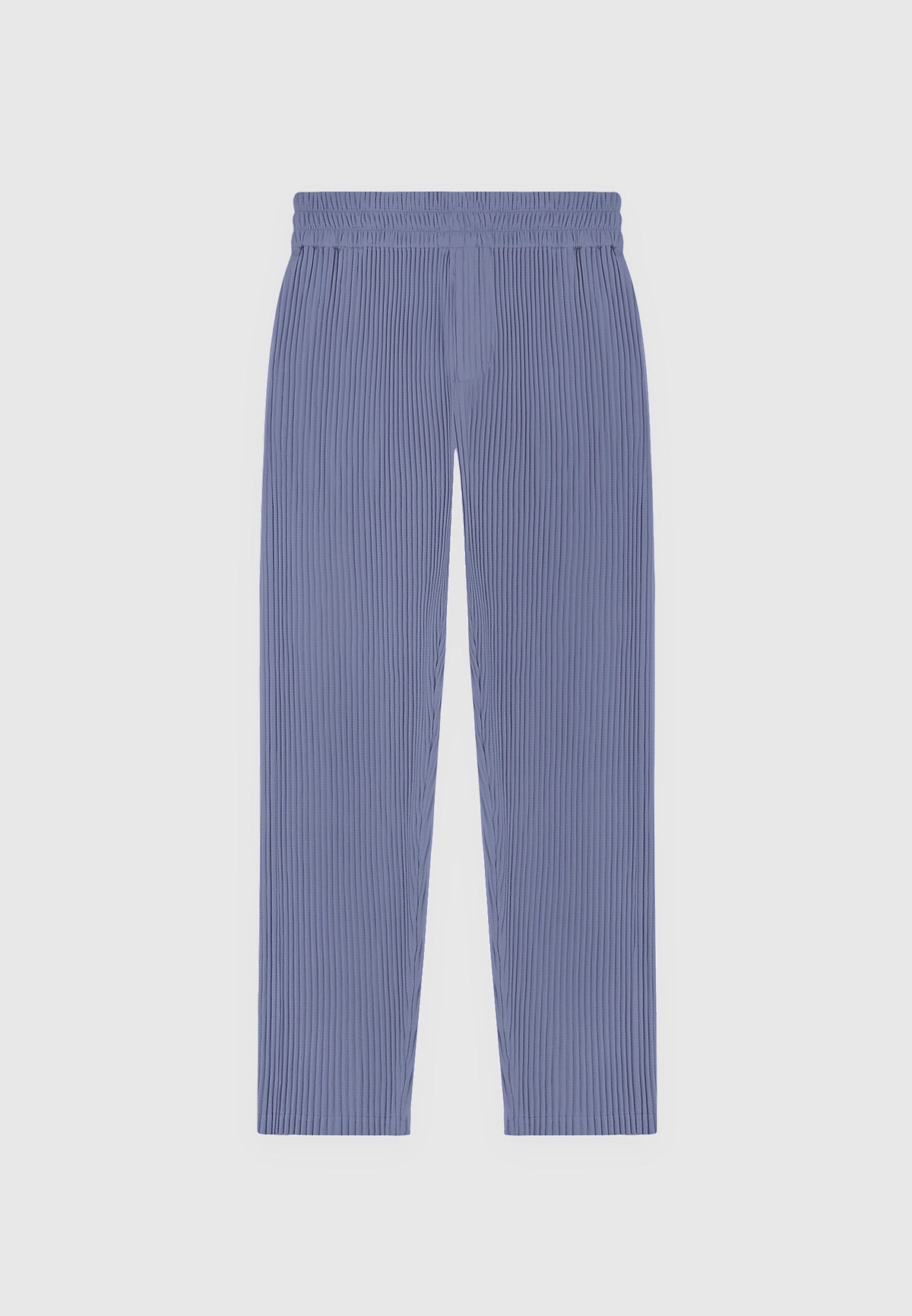 Pleated Trousers - Steel Blue | Manière De Voir