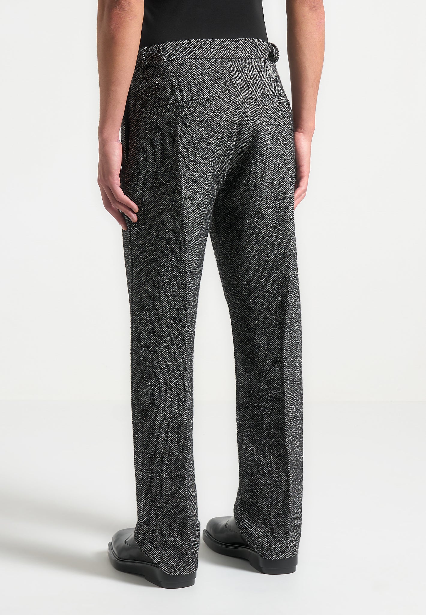 regular-fit-herringbone-wool-blend-tailored-trousers-black