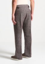 relaxed-fit-wool-blend-herringbone-pleated-tailored-trousers-brown