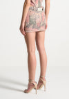 renaissance-camo-mini-skirt-multi