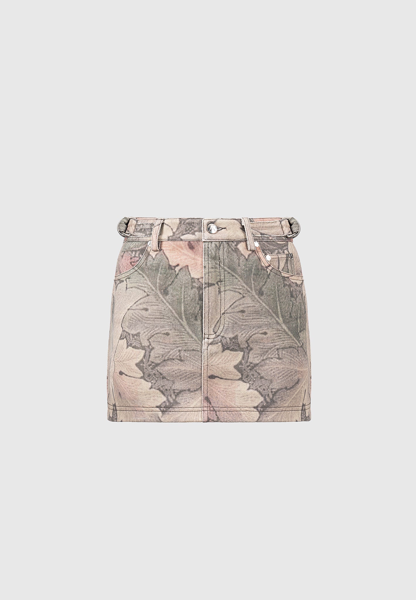 renaissance-camo-mini-skirt-multi