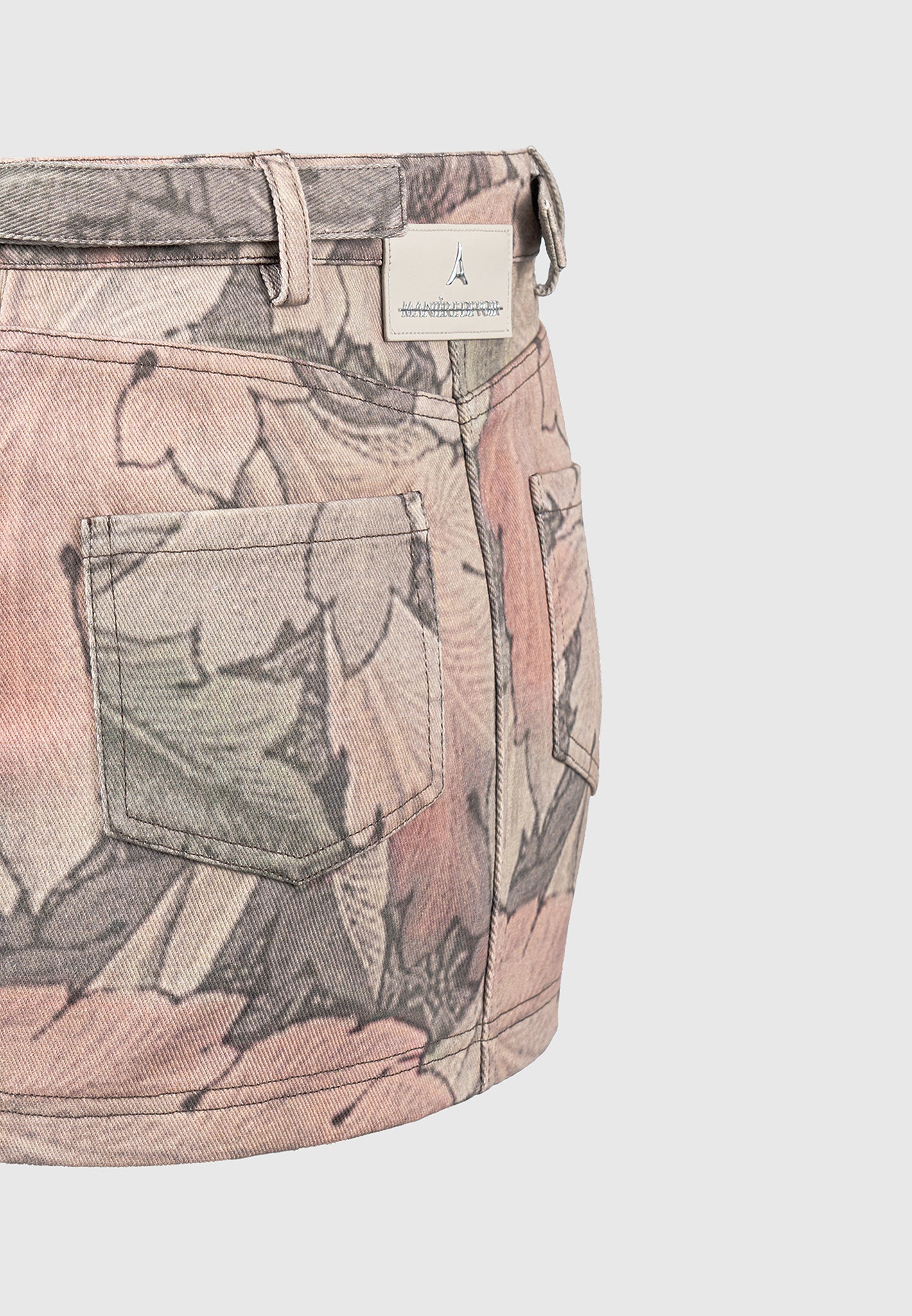 renaissance-camo-mini-skirt-multi