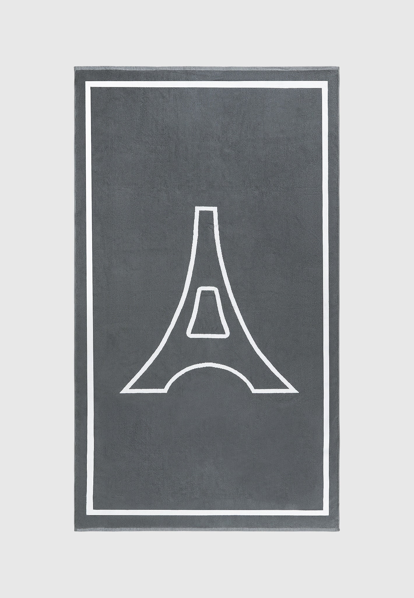 Manière De Voir Reversible Eiffel Towel - Grey/White