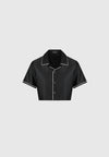 satin-cropped-shirt-with-piping-black