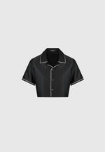 satin-cropped-shirt-with-piping-black