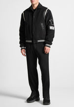satin-panel-eiffel-varsity-jacket-black