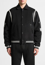 satin-panel-eiffel-varsity-jacket-black