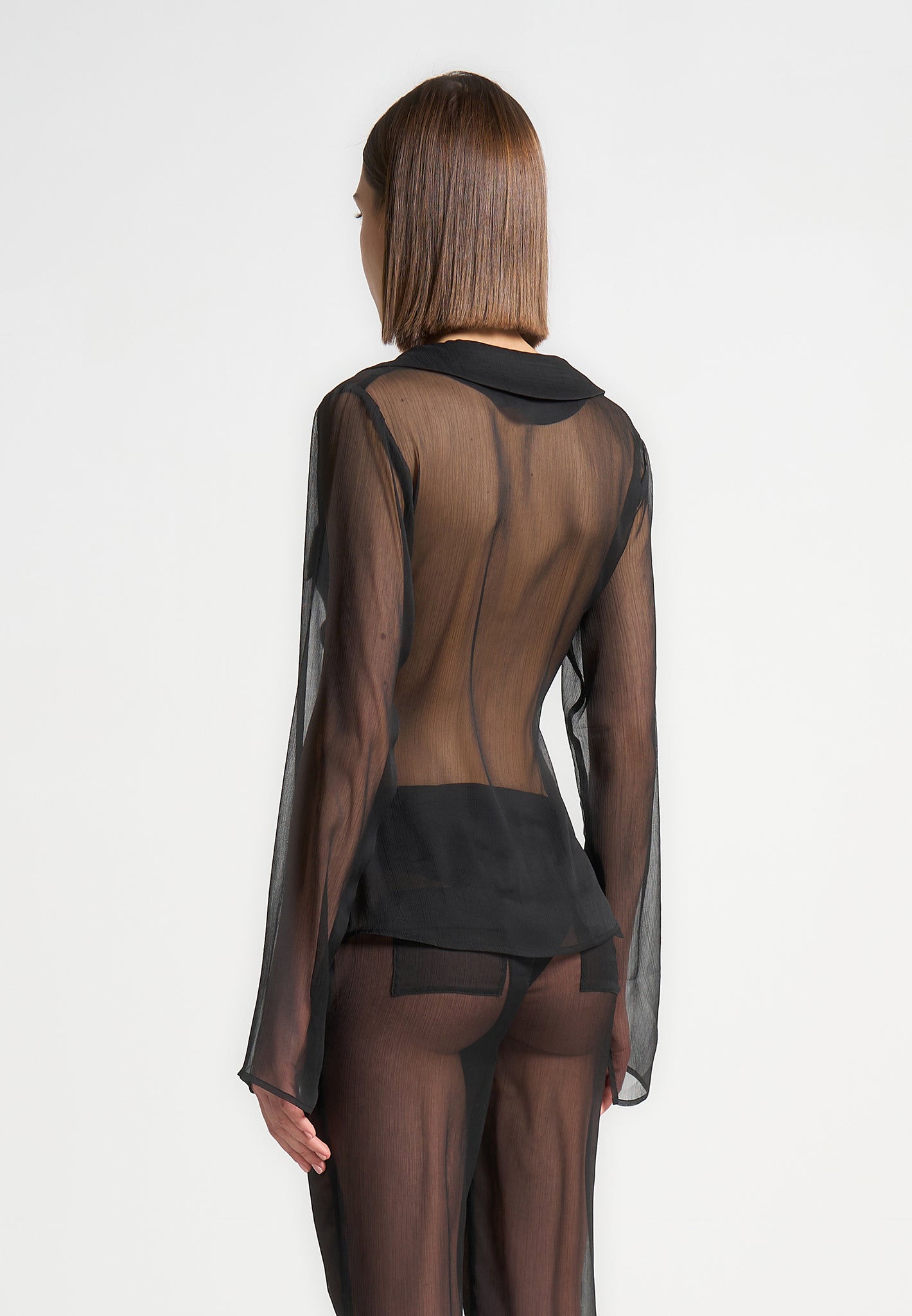 sheer-shirt-with-clasp-black