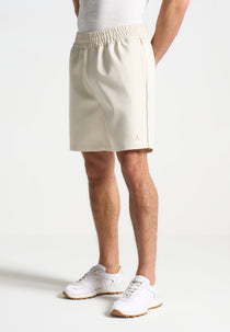 Signature Baseball Shorts - Beige
