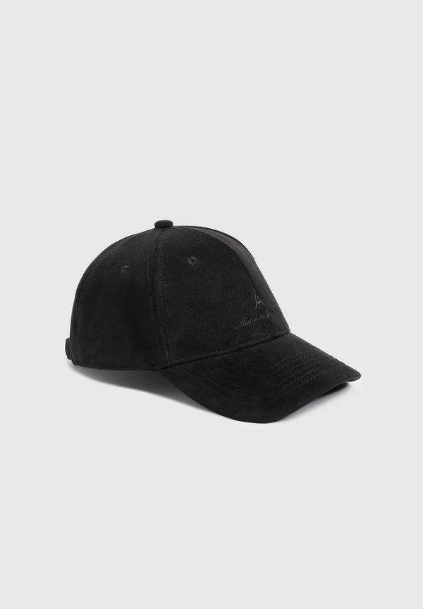 Florent - Signature Suede Cap - Black