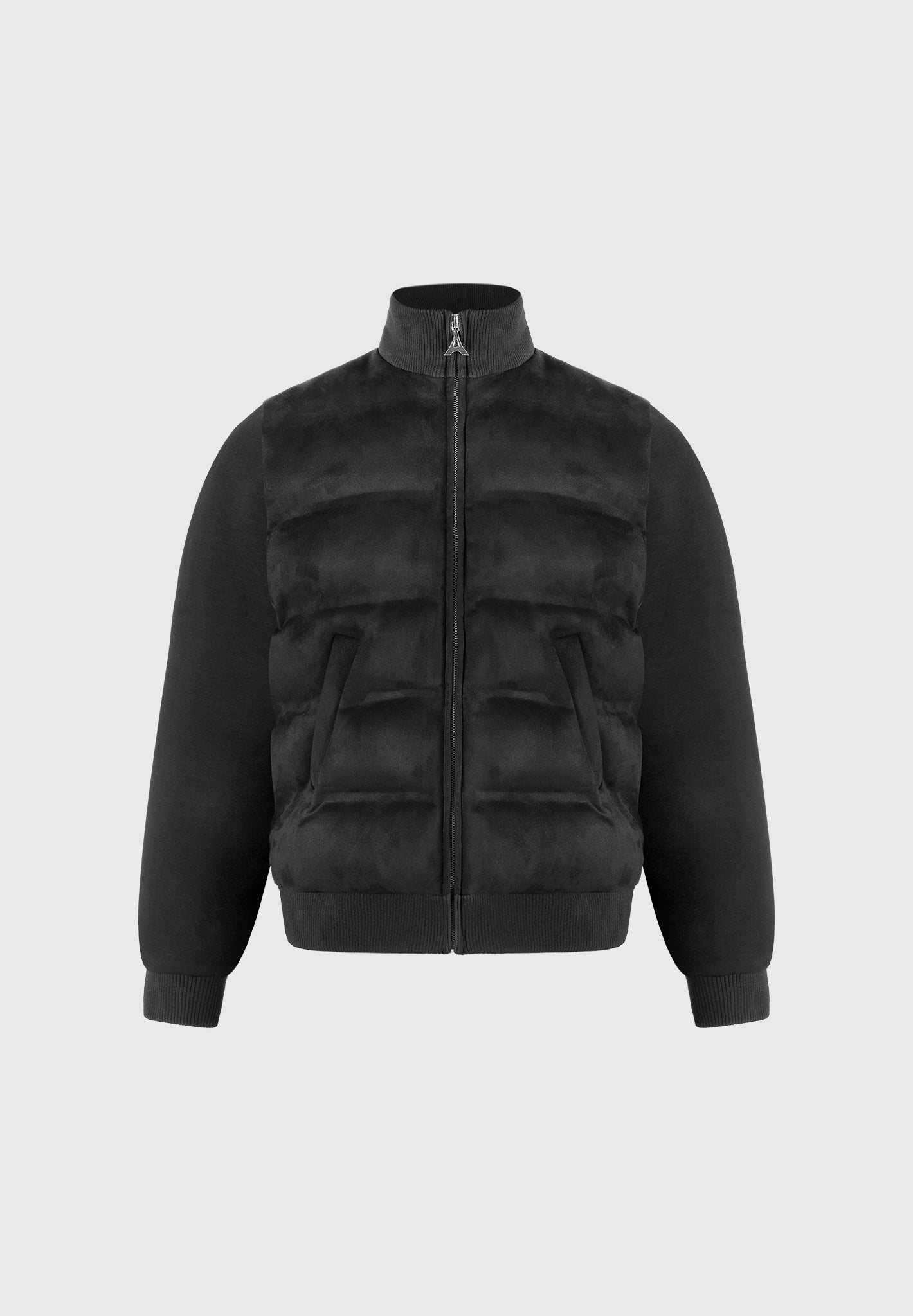 suede-jersey-heat-seal-jacket-black