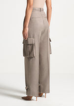 textured-tailored-pleated-cargo-trousers-taupe