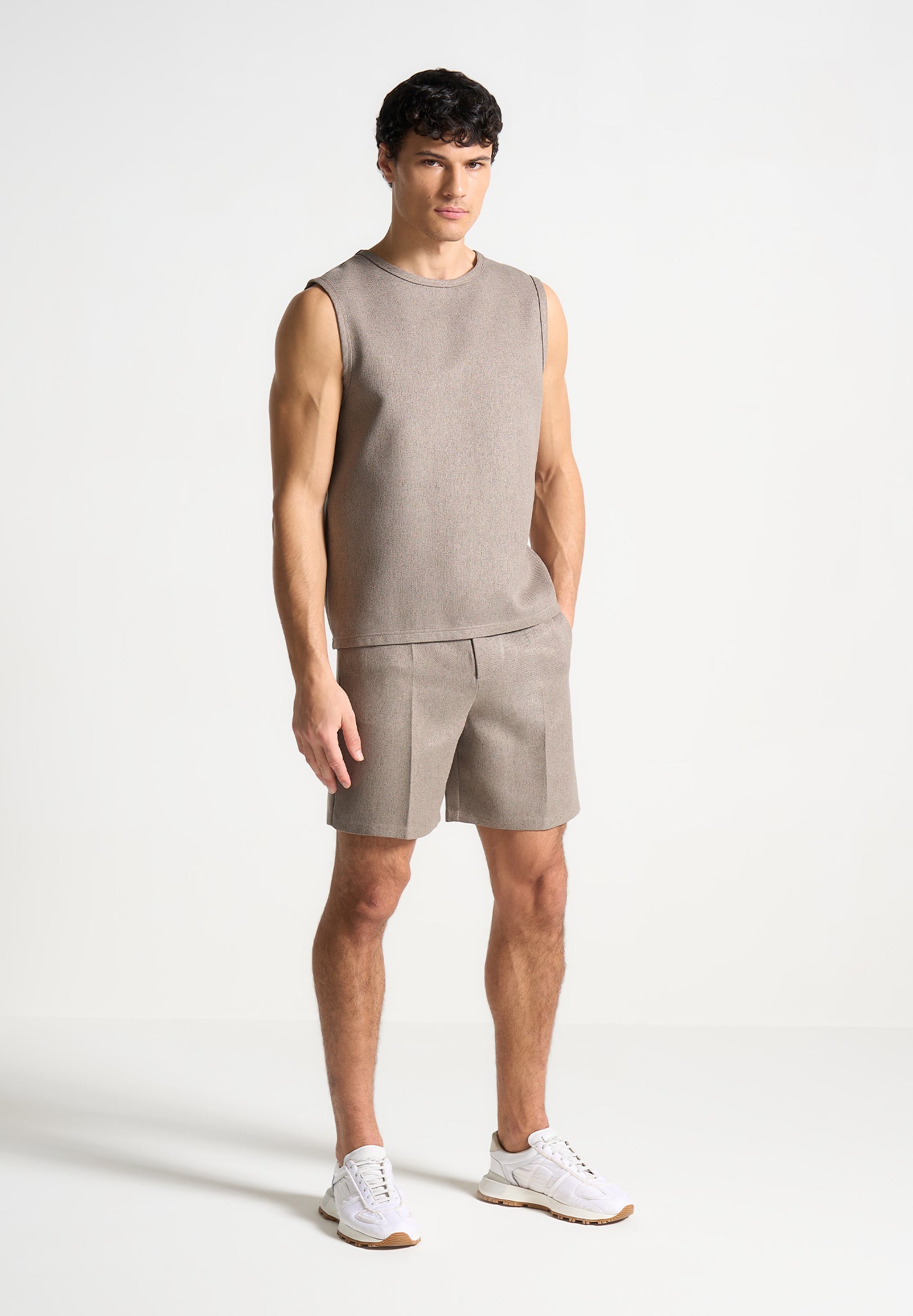 textured-tailored-shorts-taupe