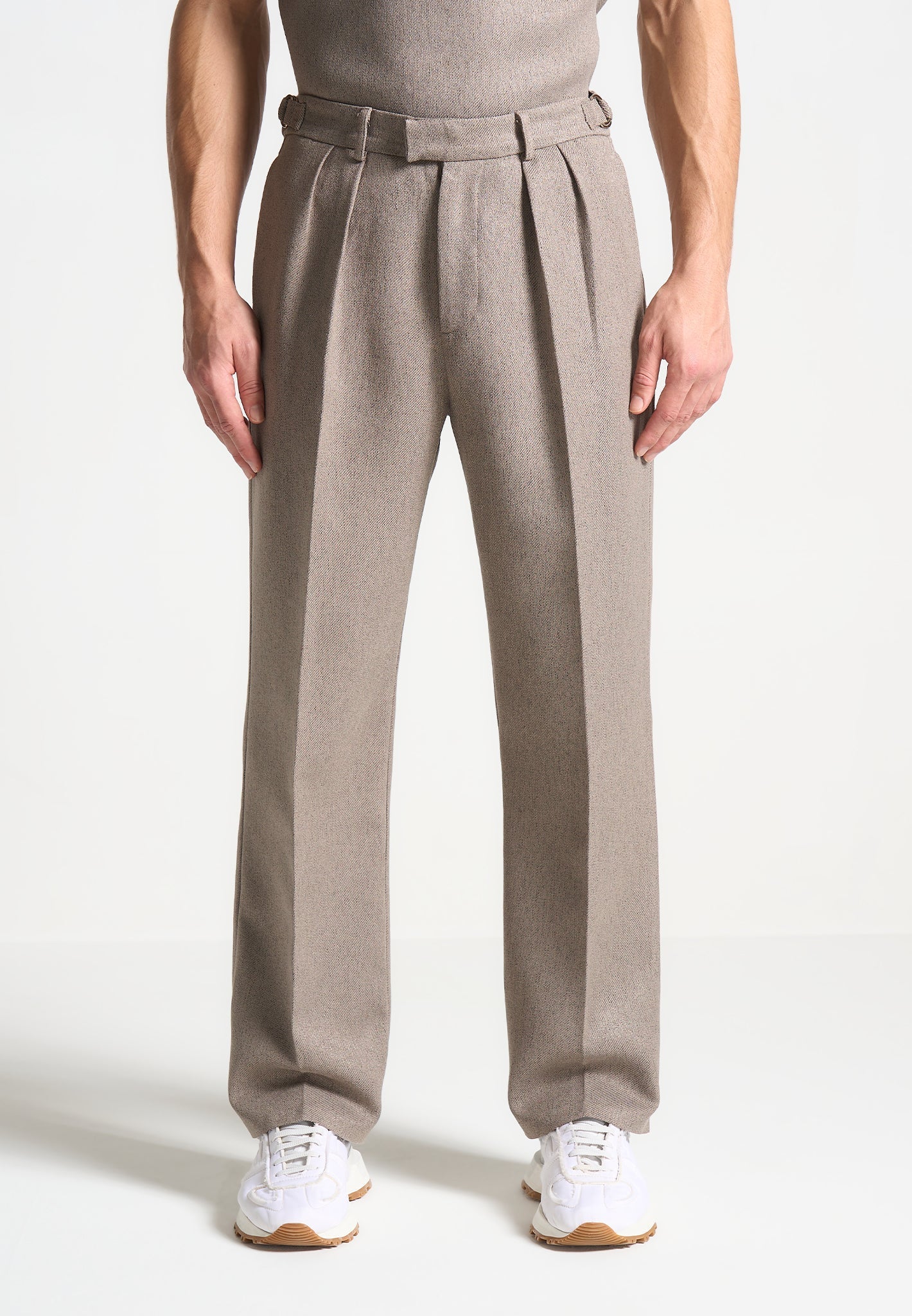 relaxed-fit-textured-pleated-tailored-trousers-taupe
