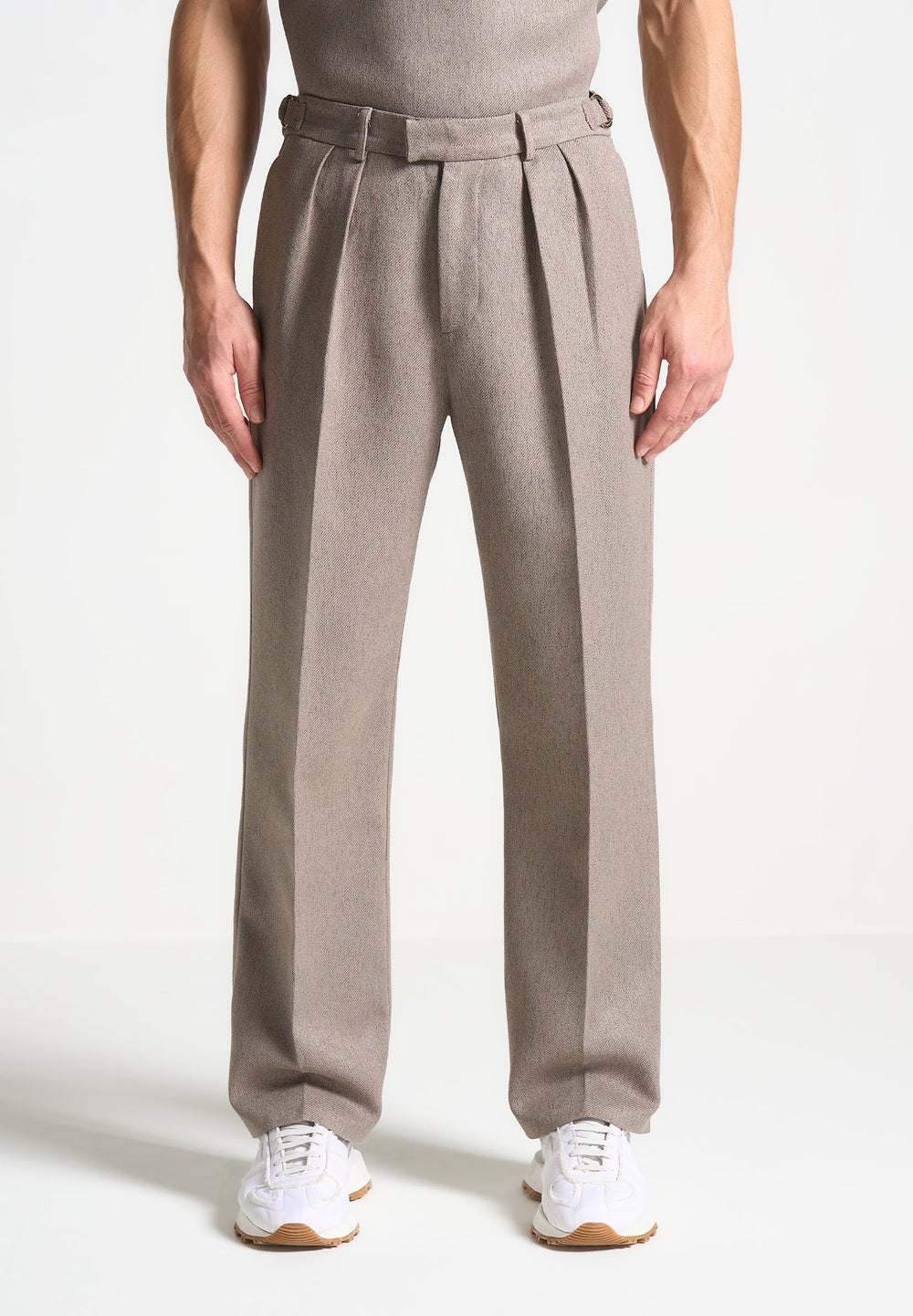 relaxed-fit-textured-pleated-tailored-trousers-taupe