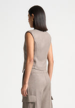 textured-tailored-wrap-waistcoat-taupe