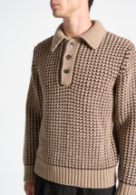 textured-wool-knit-polo-jumper-taupe