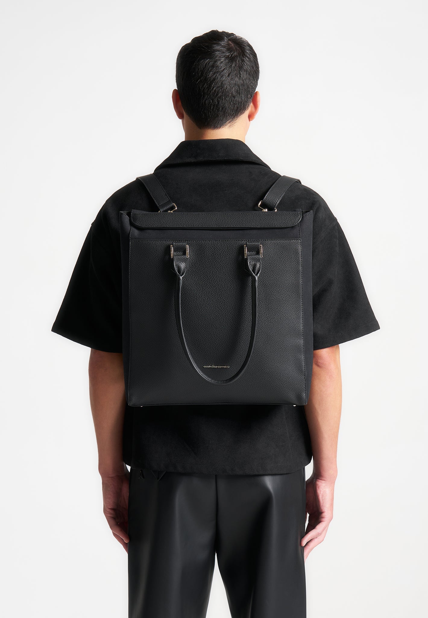 Sebastien Tote Backpack Black Manière De Voir - Main Image