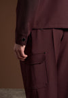 relaxed-fit-twill-pocket-trousers-wine-red