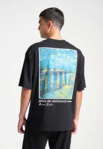 Pièce De Résistance - Van Gogh T-Shirt - Black