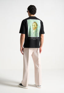 Self Portrait - Van Gogh T-Shirt - Black