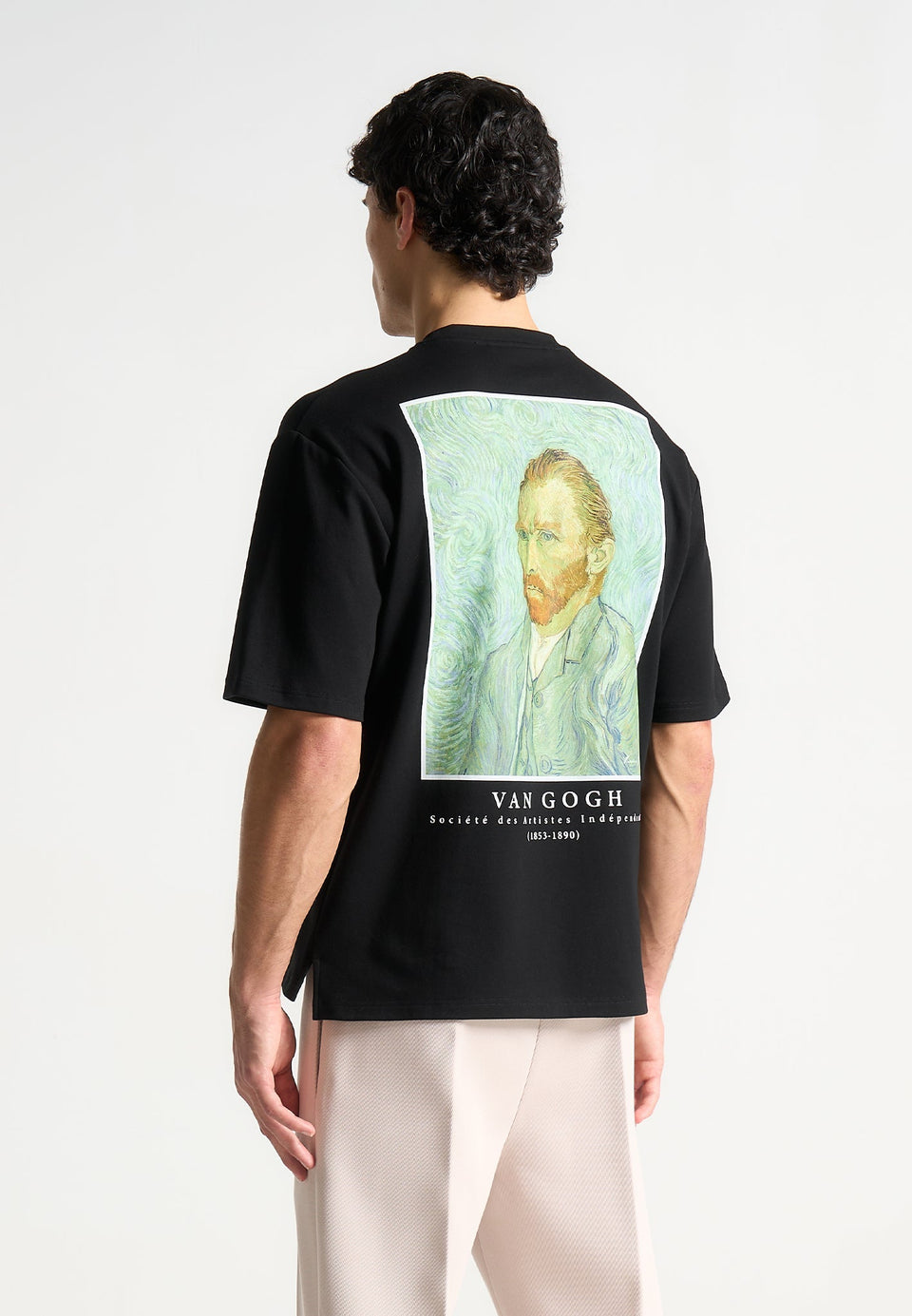 self-portrait-van-gogh-cotton-t-shirt-black