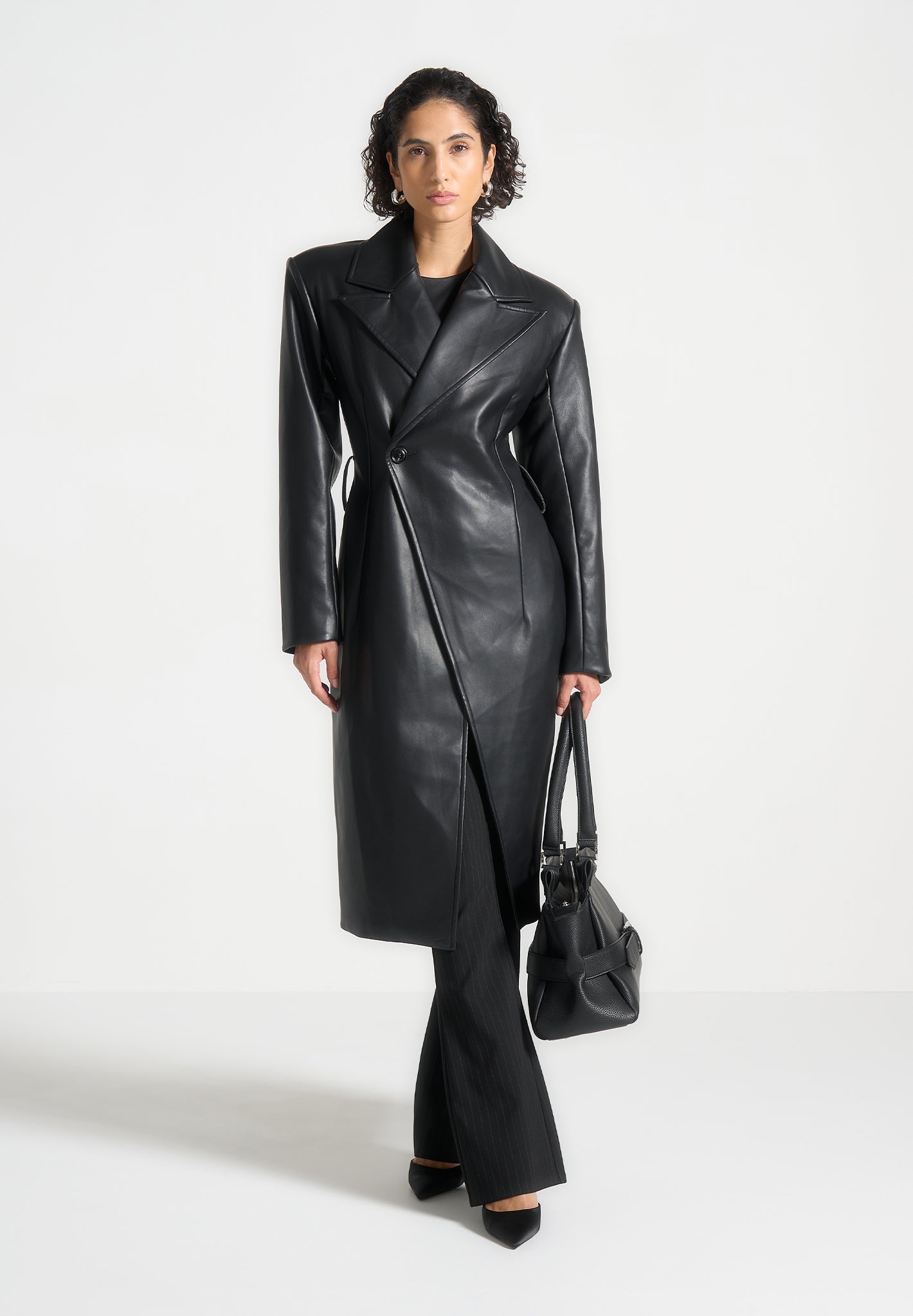 malya-leather-asymmetric-belted-coat-black