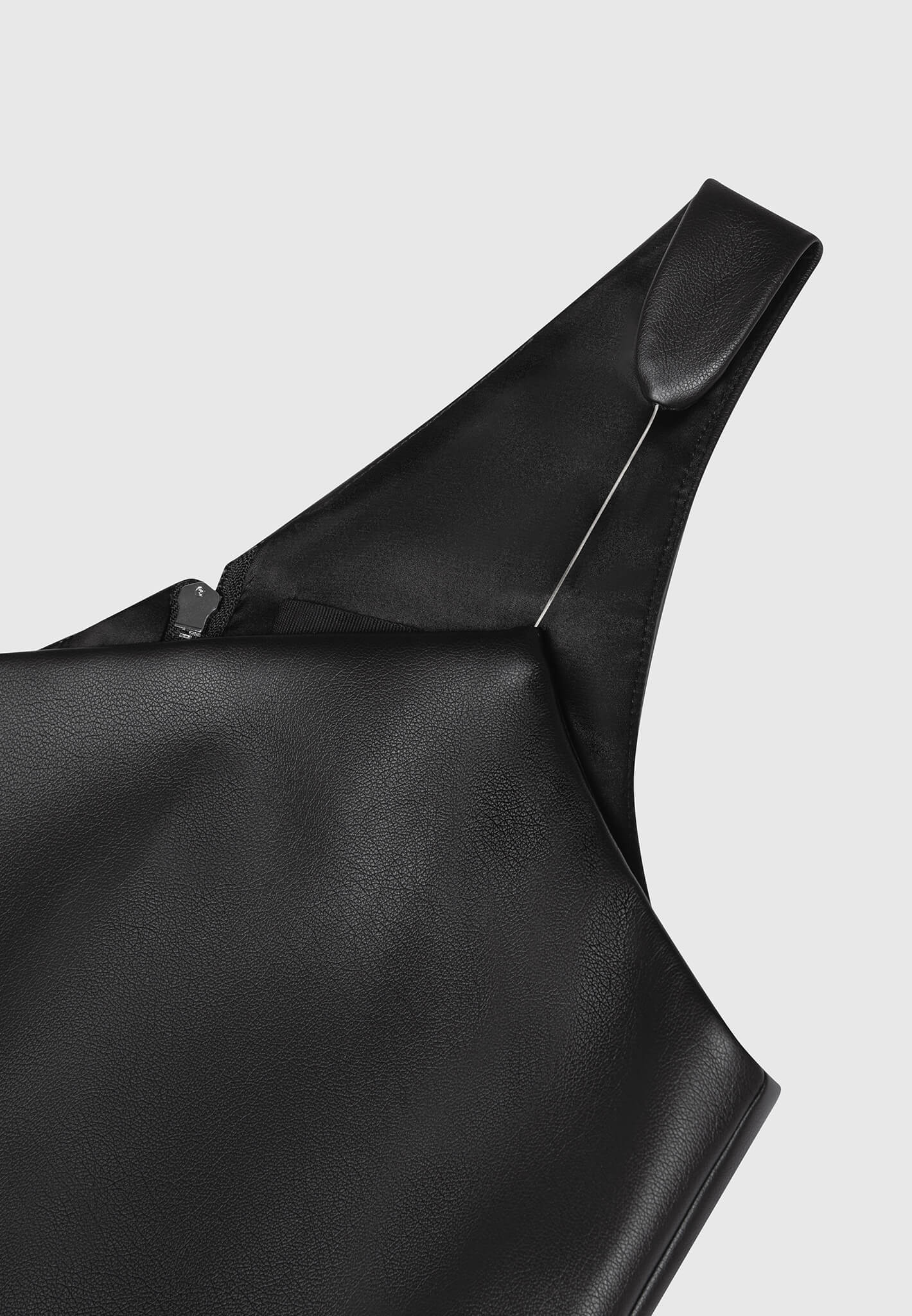 Leather strap top store