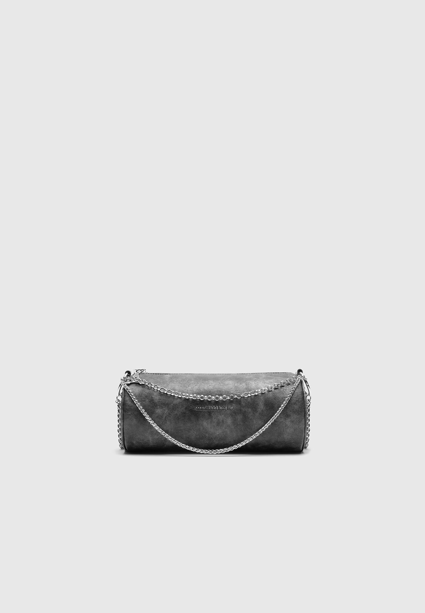 Vintage Baguette Bag - Grey
