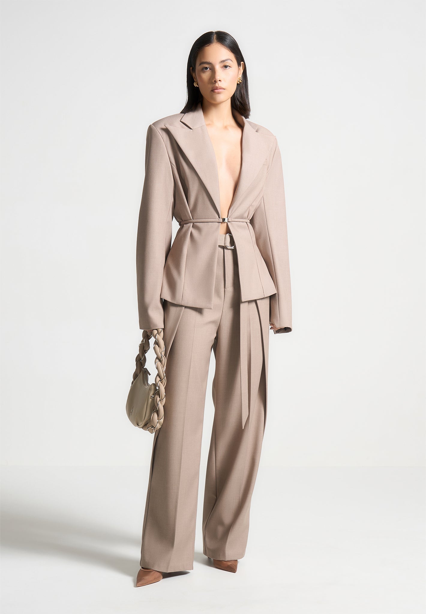 wide-shoulder-tailored-blazer-with-twin-belt-beige