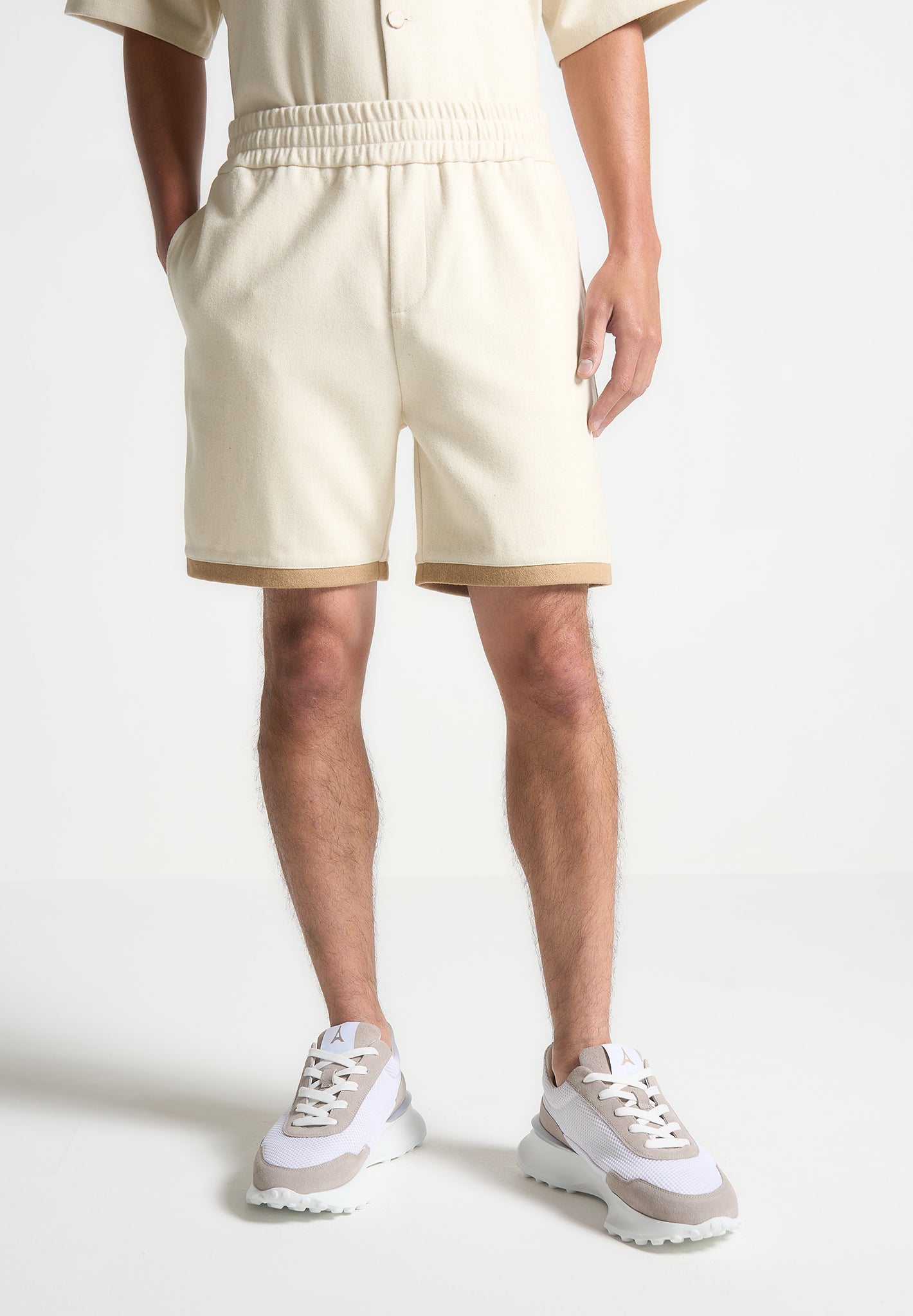 wool-shorts-cream-brown