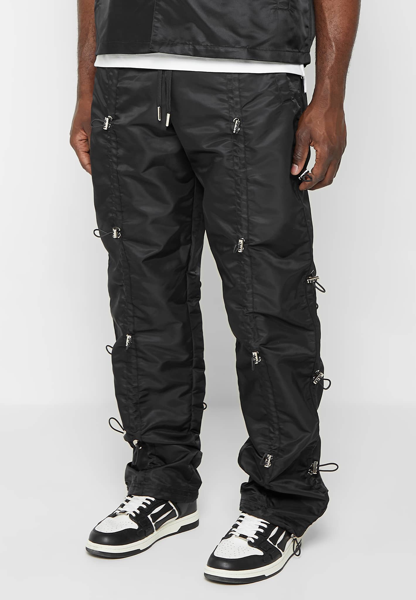 Bungee Cargo Pants Black Manière De Voir