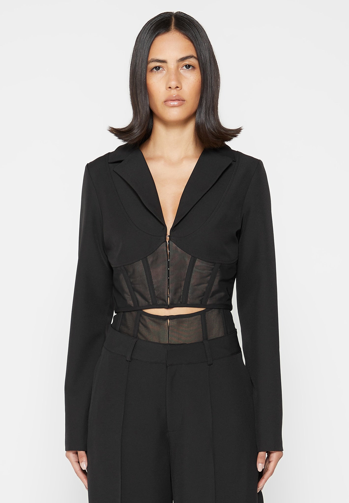 blazer-with-mesh-corset-black