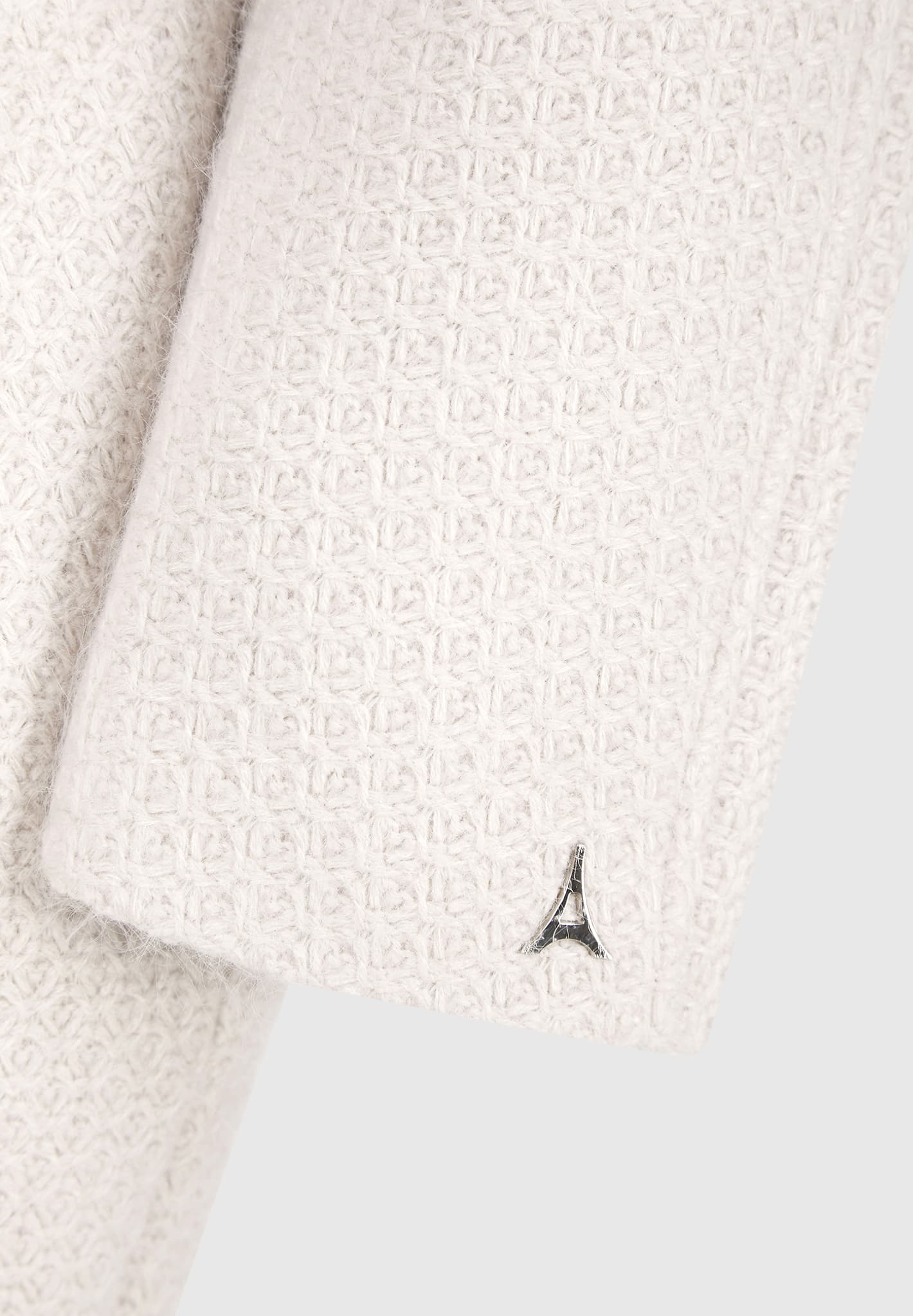 cinch-waist-textured-knit-coat-beige