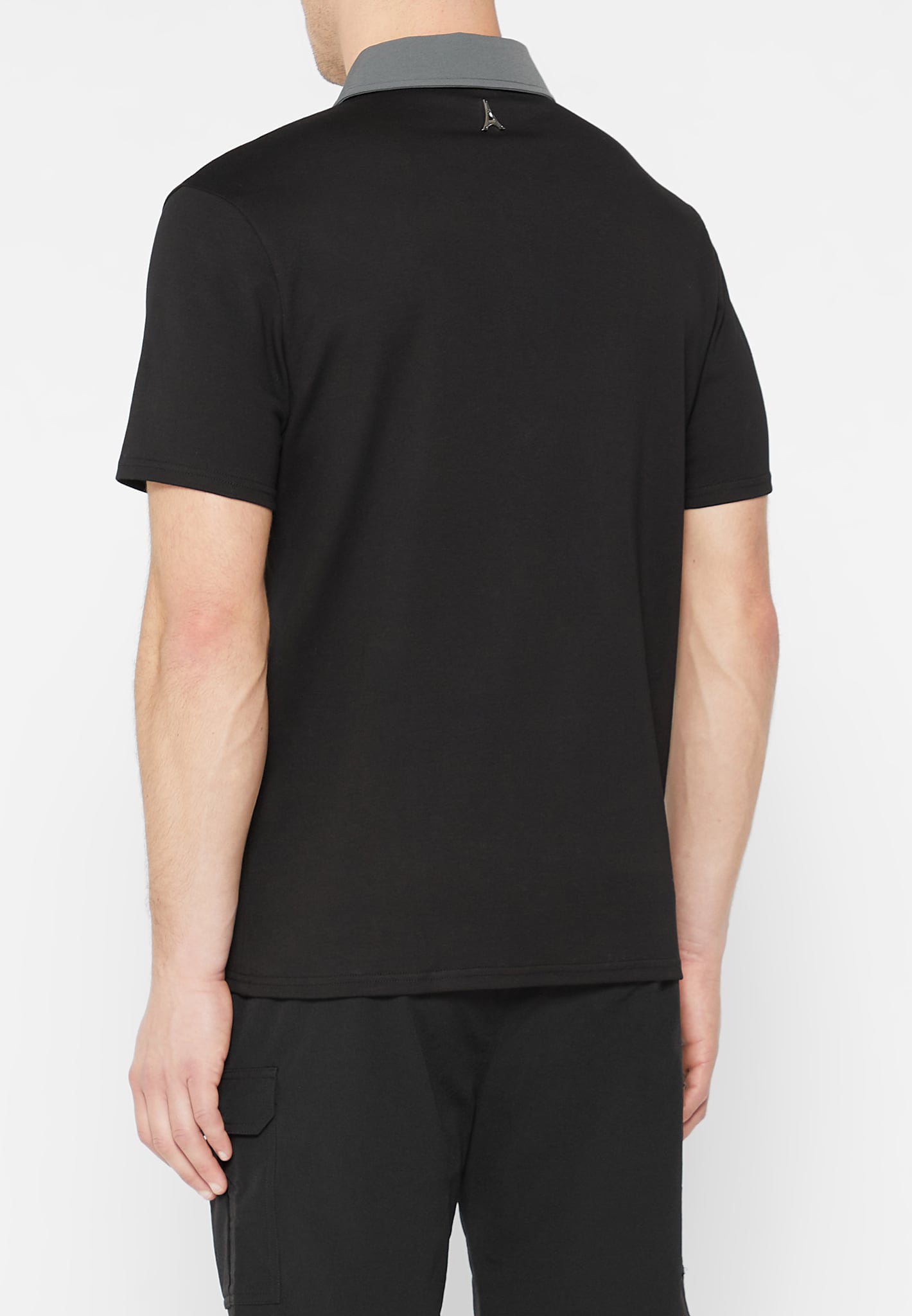 contrast-collar-polo-shirt-black