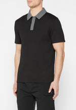 contrast-collar-polo-shirt-black