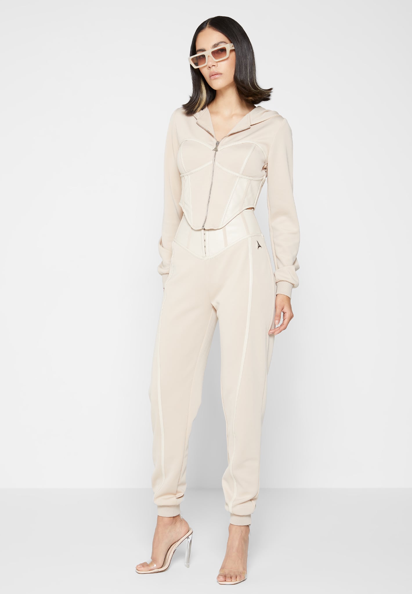 Corset hoodie set cheap