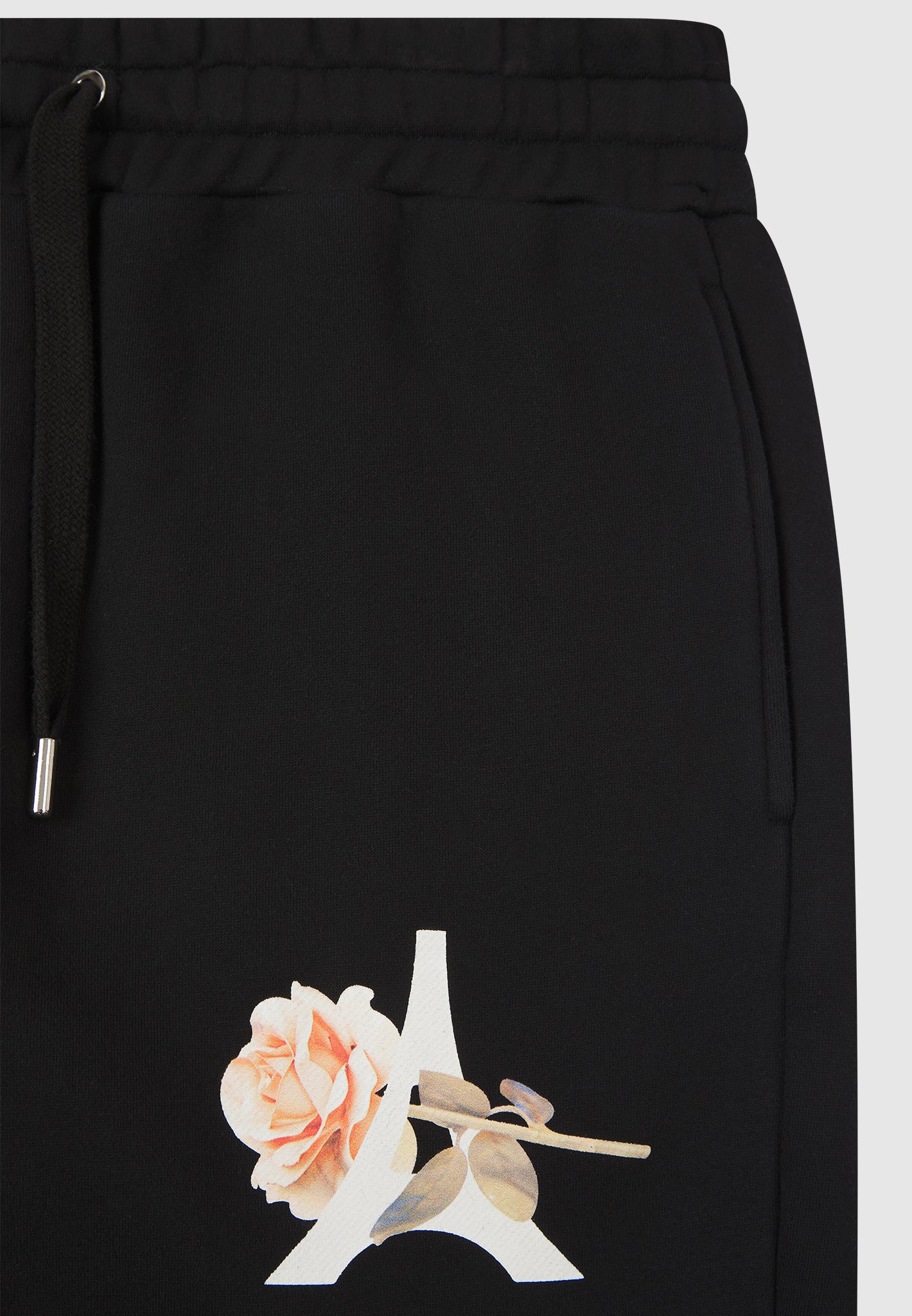 eiffel-flower-print-joggers-black