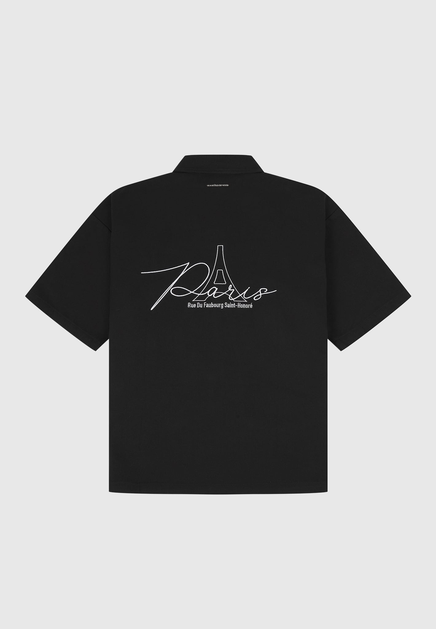 Eiffel Twill Shirt - Black