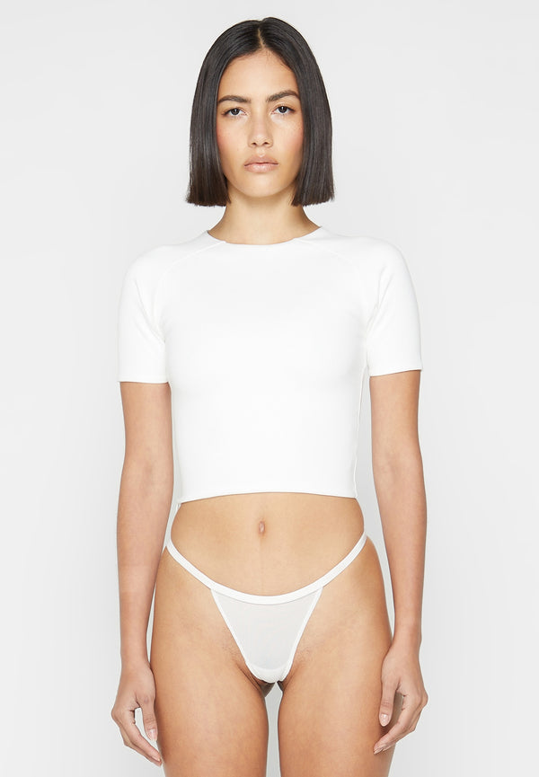 Short Sleeve T Shirt - Off White