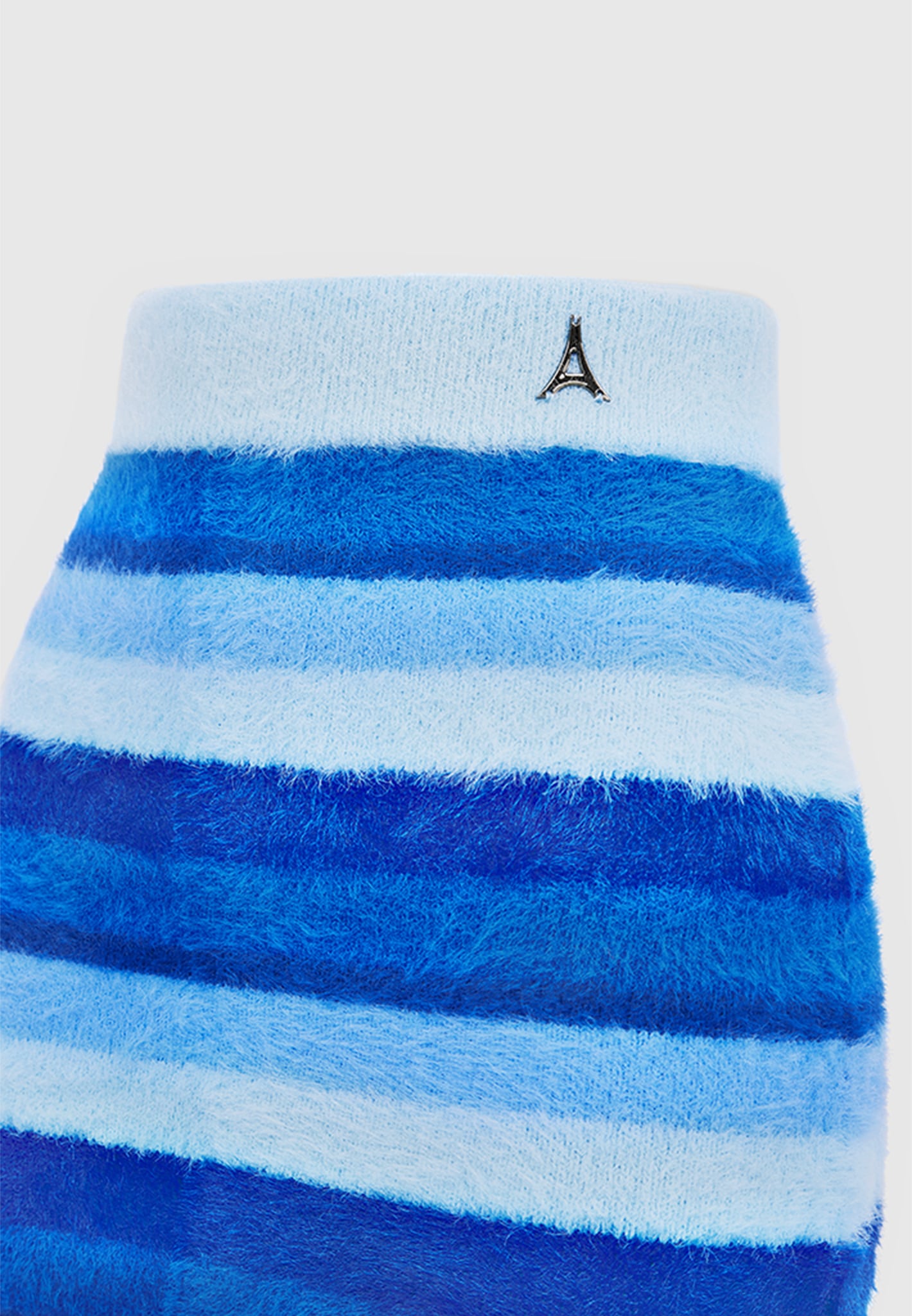 fuzzy-knit-striped-mini-skirt-blue
